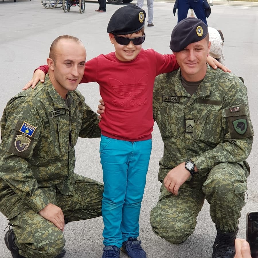 Interesimin dhe perkrahjen per aktivitetet paraolimpike po e tregon edhe Forca e Sigurise se Kosoves.