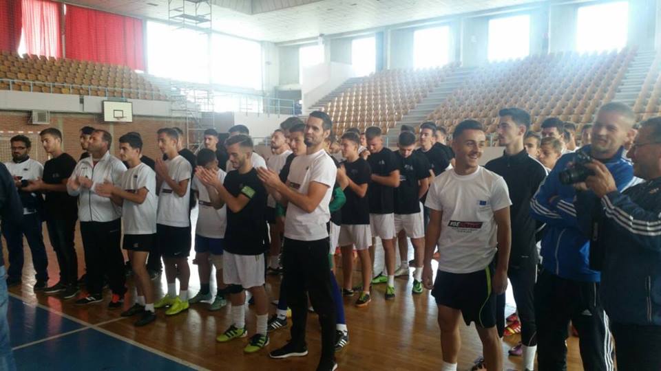 Ferizaj: Paraqitja e ekipeve shkollore ne Javen Evropiane te Sportit. #BeActive