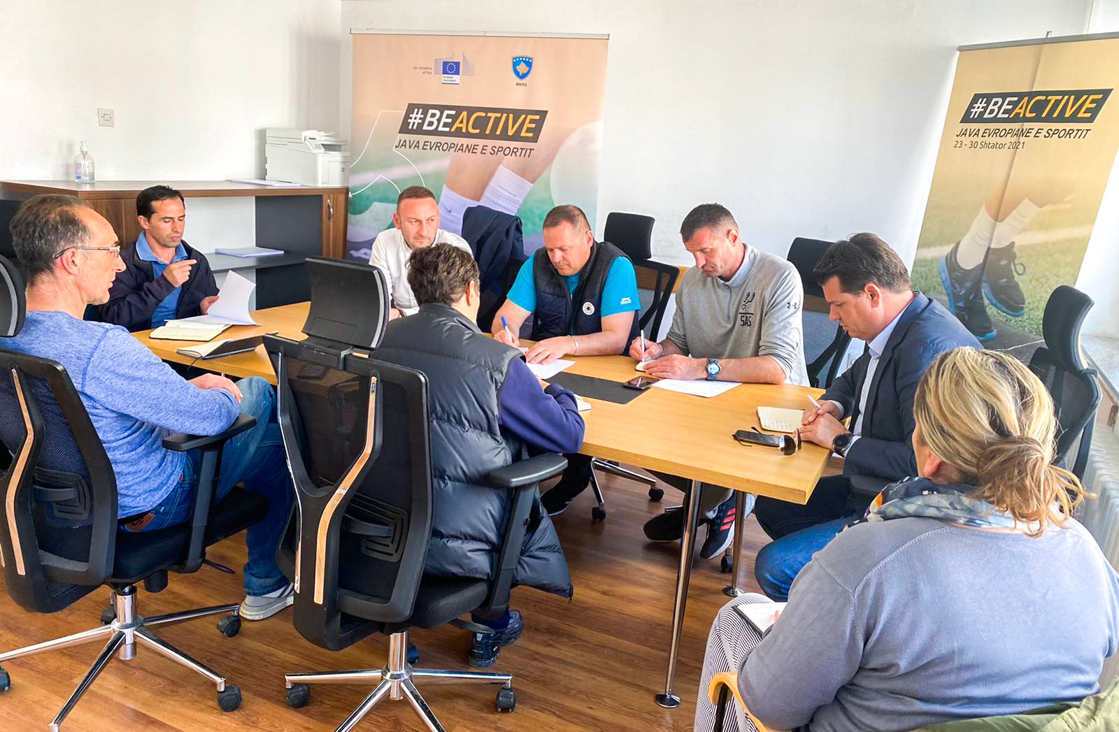 Takimi i stafit me perfaqesues te Federates se Atletikes dhe Federates se Sportit Shkollor